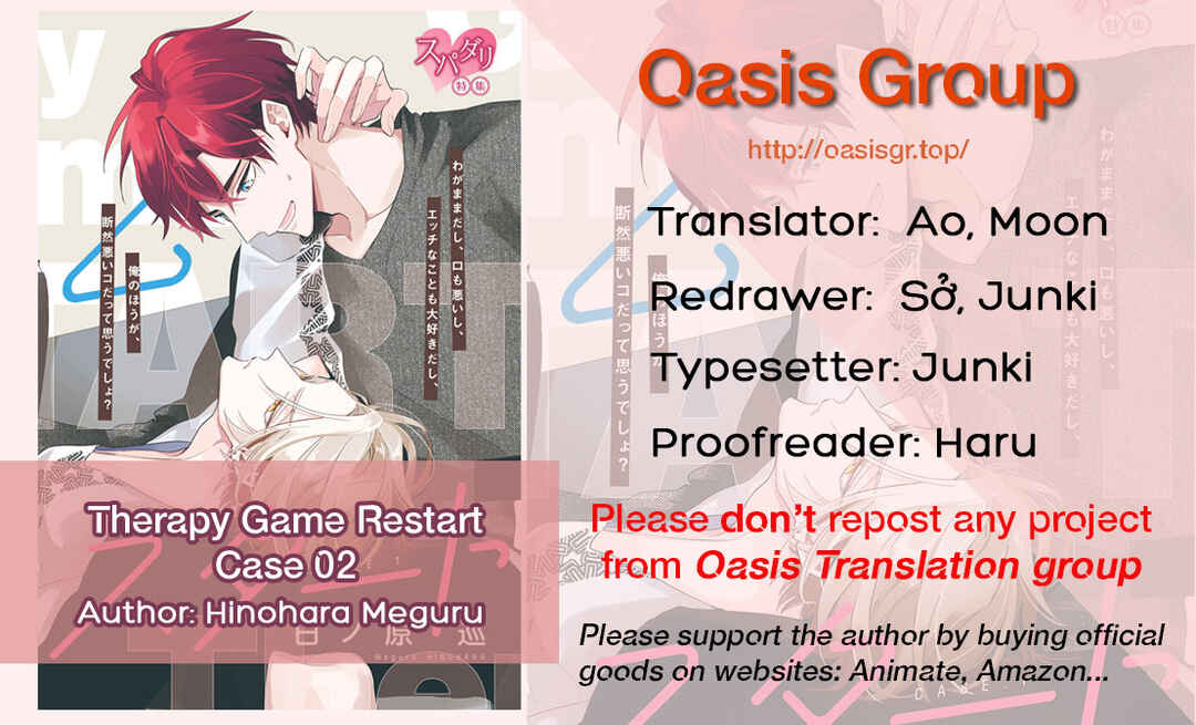 Page 1 Chapter 2 Therapy Game Restart