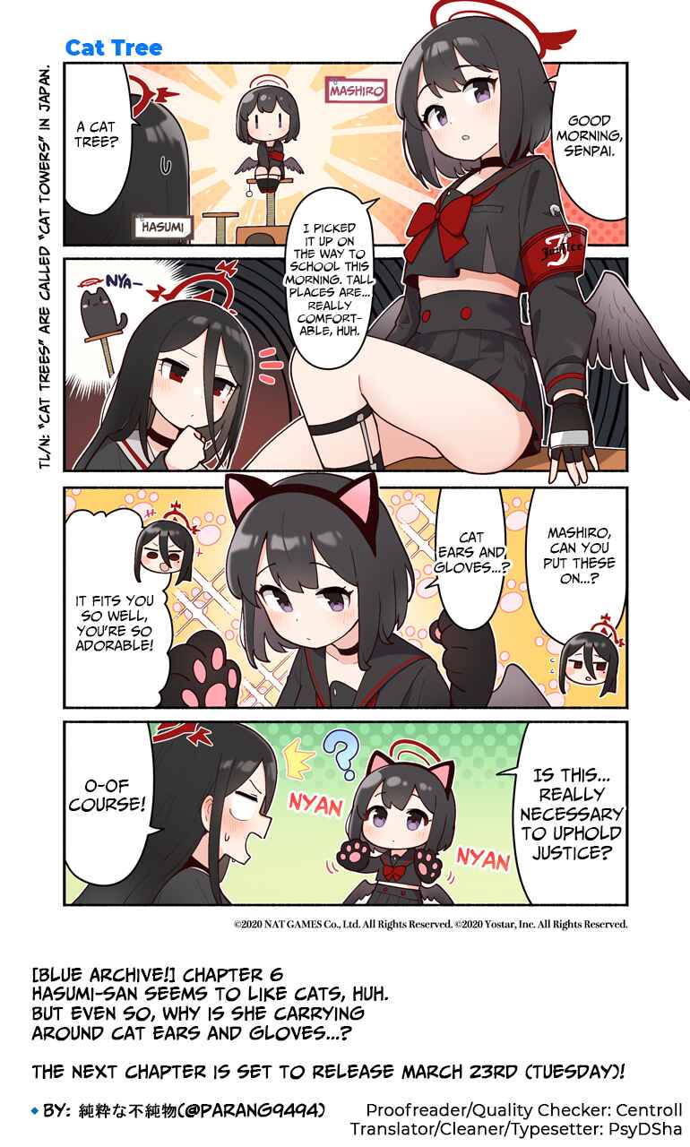 Page 1 Chapter 6 Blue Archive! (Japan)