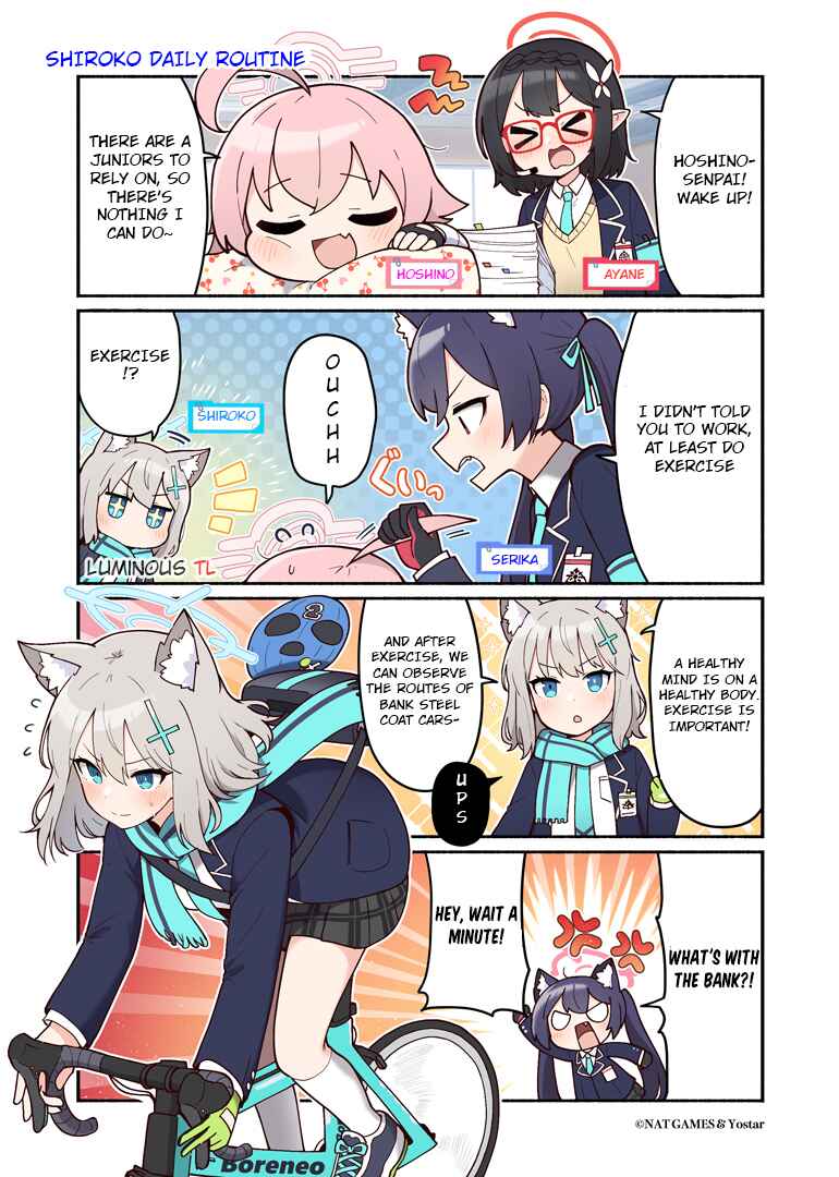 Page 1 Chapter 2 Blue Archive! (Japan)