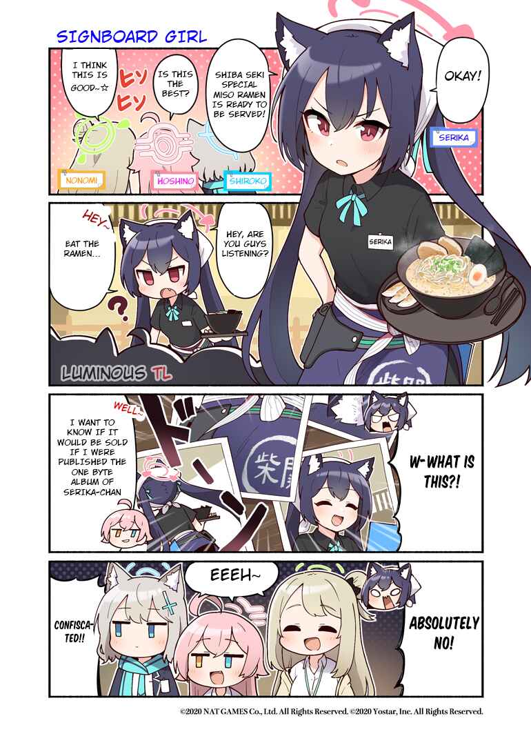 Page 1 Chapter 3 Blue Archive! (Japan)