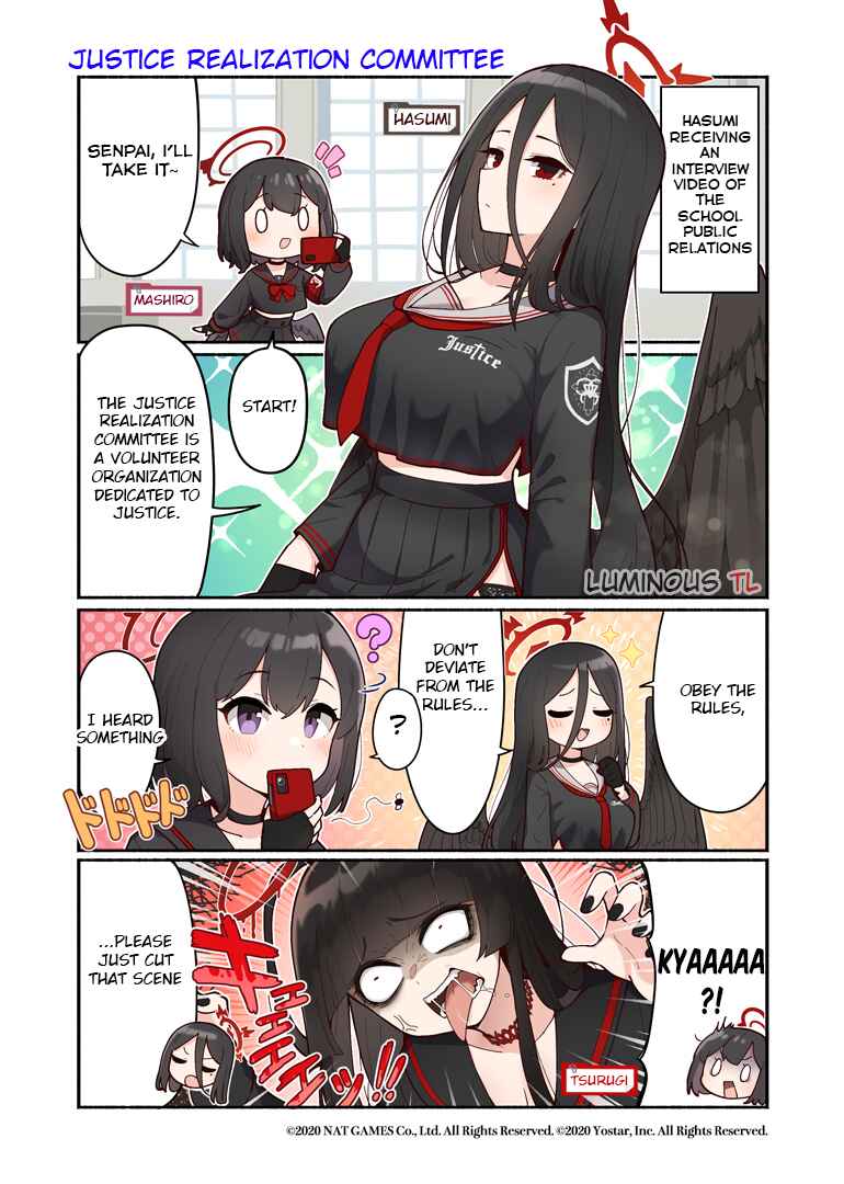 Page 1 Chapter 4 Blue Archive! (Japan)