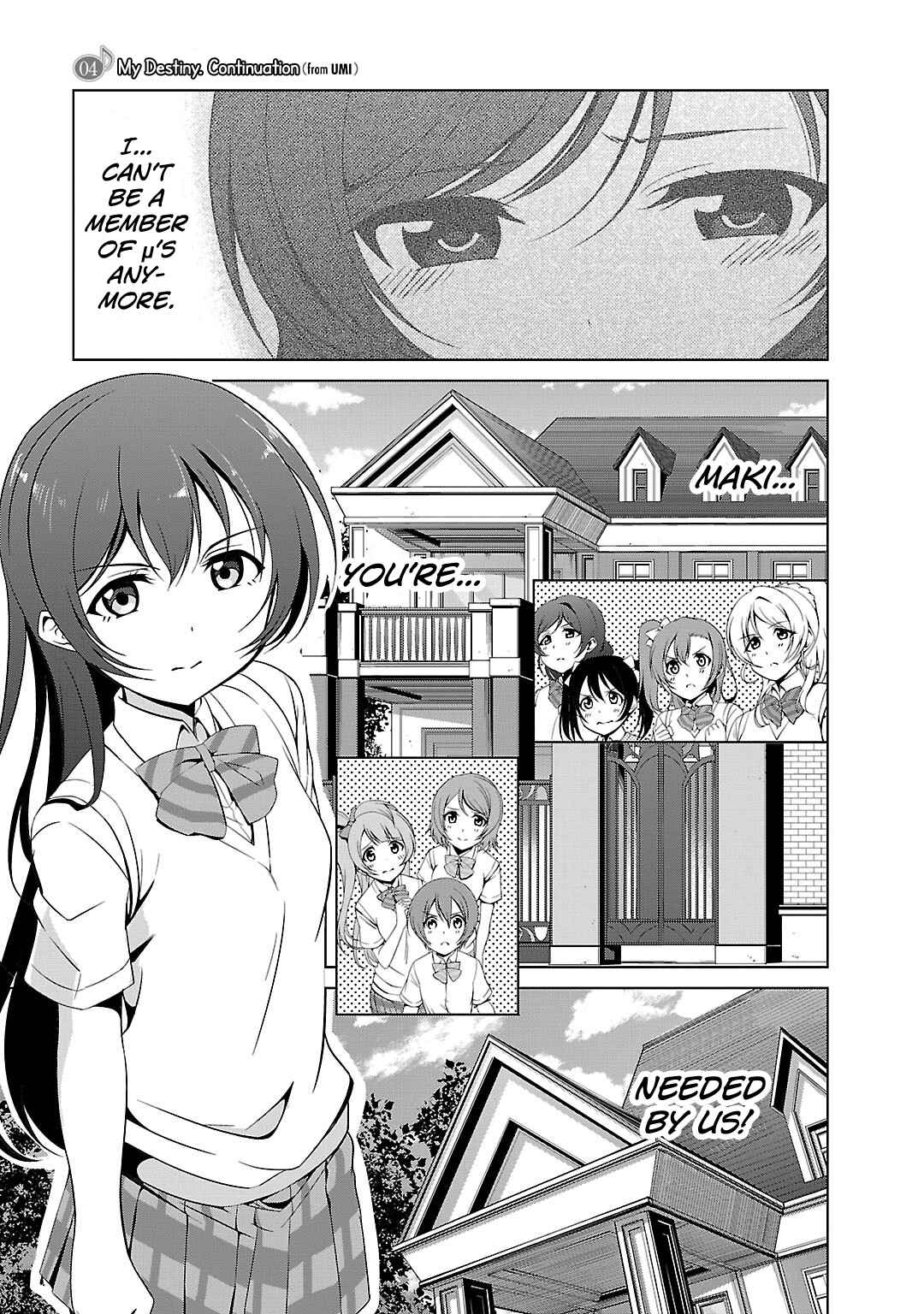 Page 1 Chapter 4 Love Live! School Idol Diary