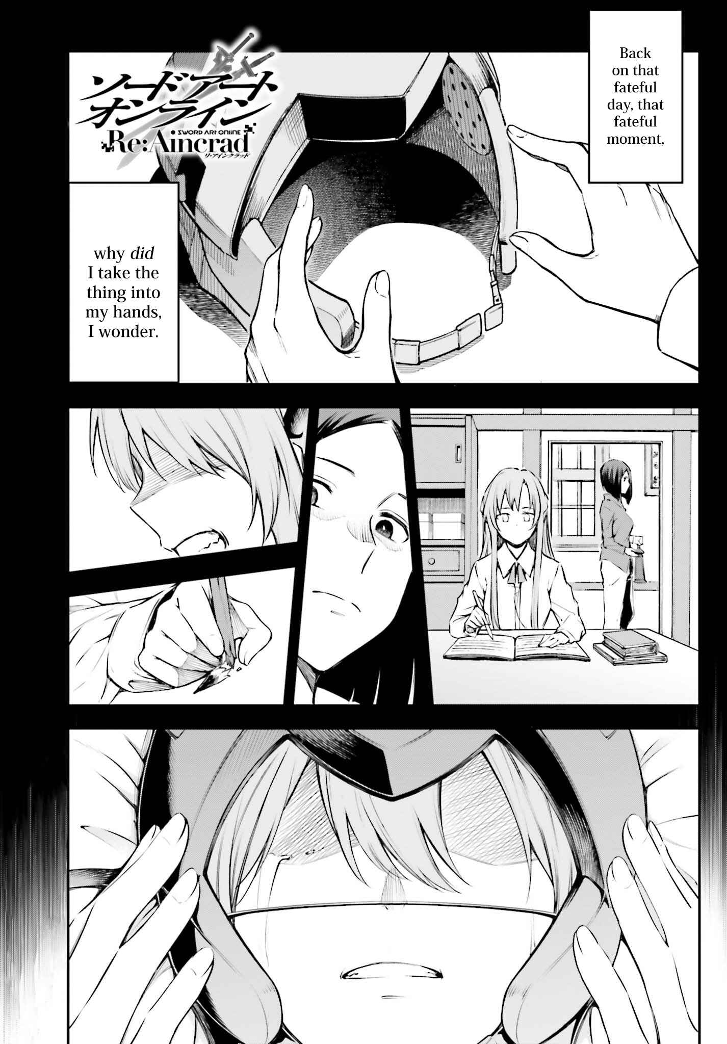 Page 1 Chapter 3 Sword Art Online: Re:Aincrad
