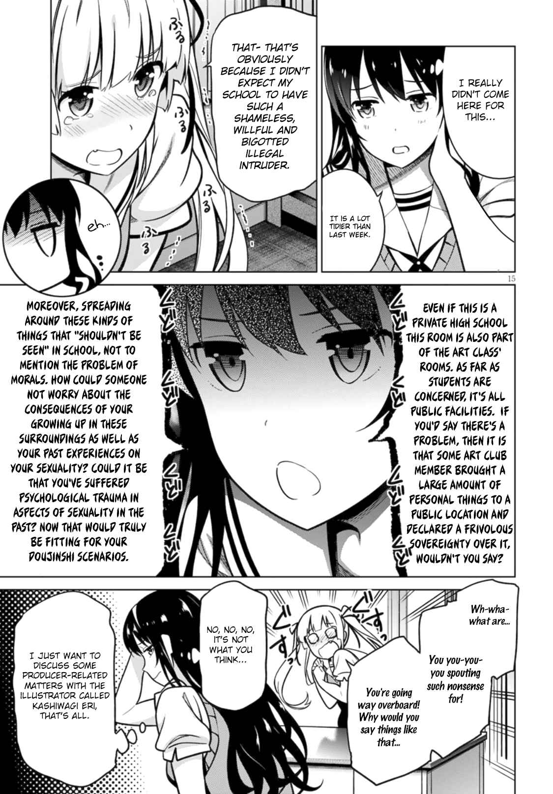 Page 15 Chapter 3 Saenai Kanojo (Heroine) no Sodatekata - Girls Side
