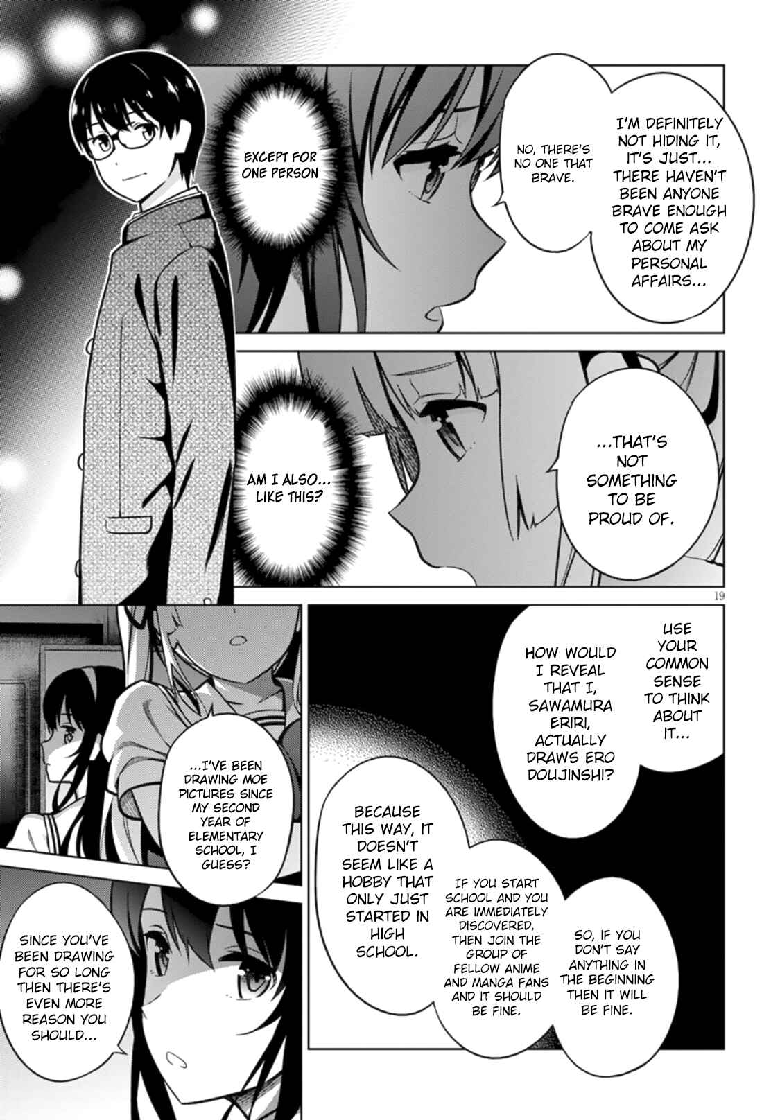 Page 19 Chapter 3 Saenai Kanojo (Heroine) no Sodatekata - Girls Side