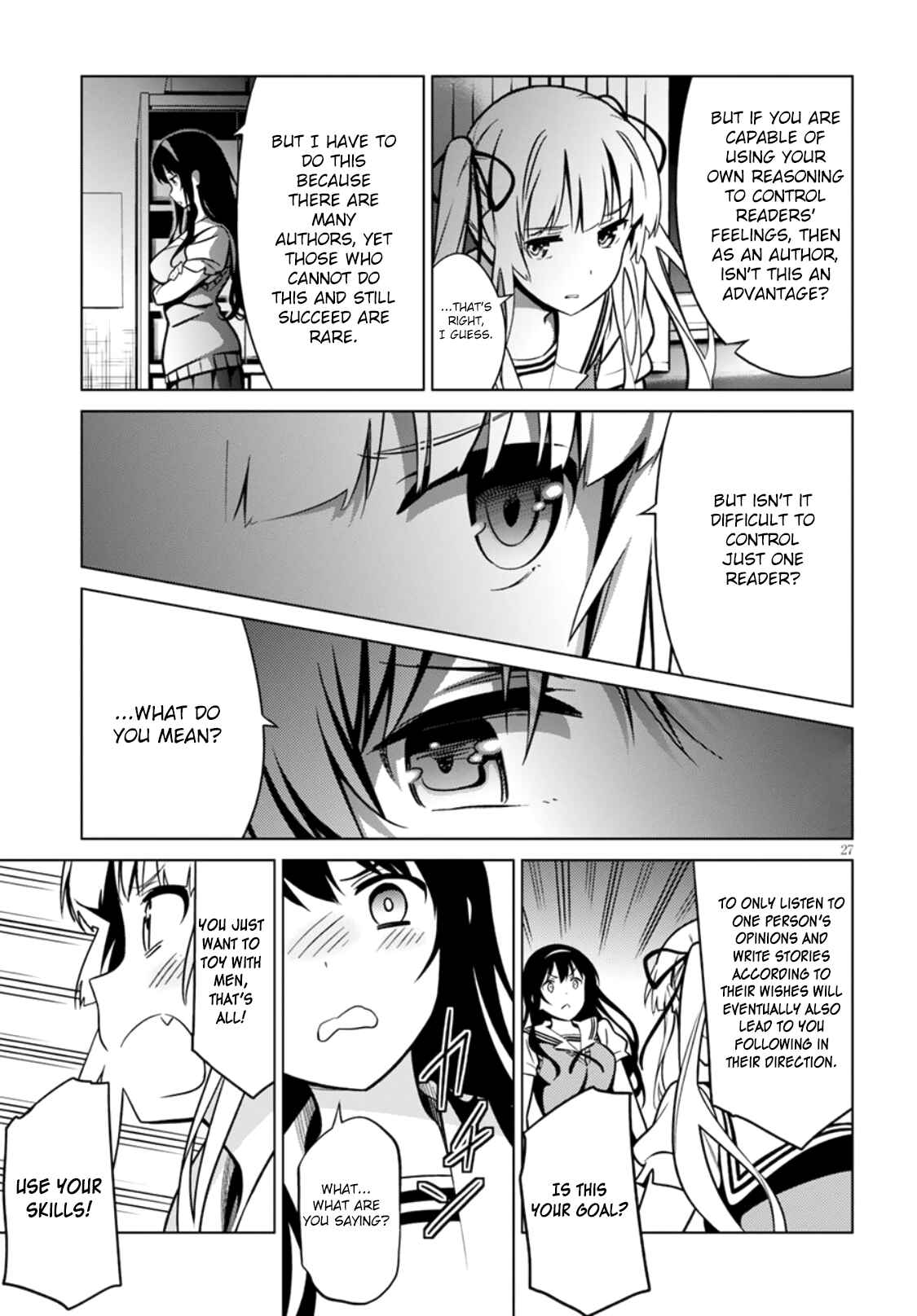 Page 27 Chapter 3 Saenai Kanojo (Heroine) no Sodatekata - Girls Side