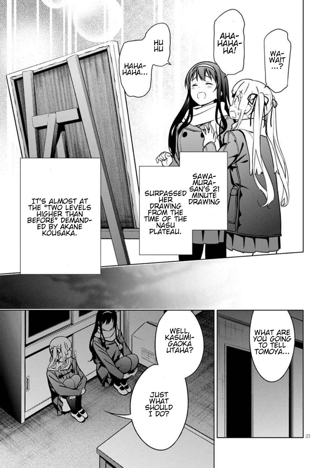 Page 21 Chapter 10 Saenai Kanojo (Heroine) no Sodatekata - Girls Side