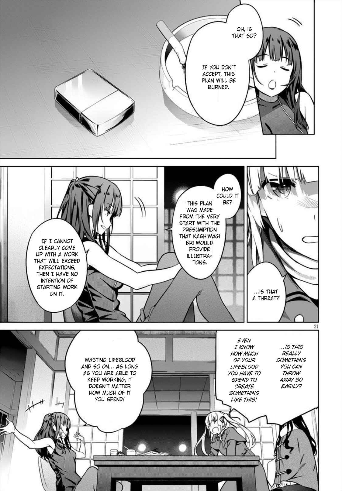 Page 21 Chapter 7 Saenai Kanojo (Heroine) no Sodatekata - Girls Side