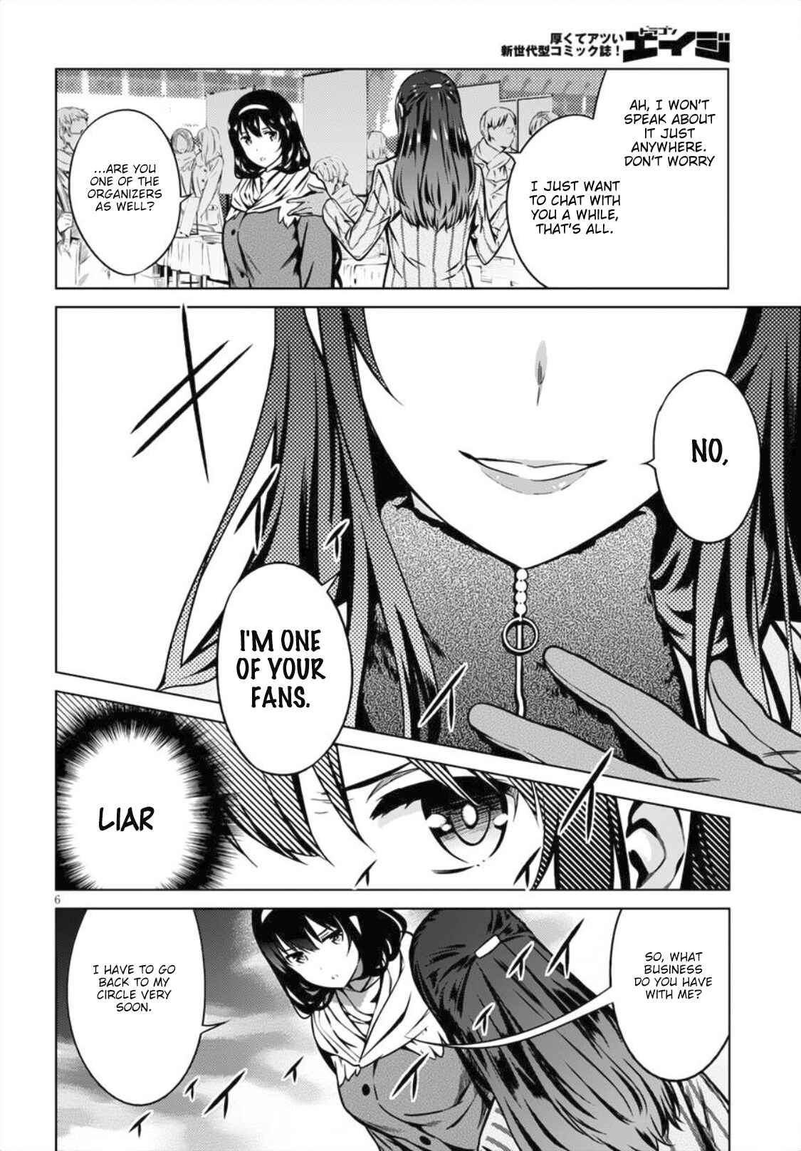 Page 6 Chapter 4 Saenai Kanojo (Heroine) no Sodatekata - Girls Side
