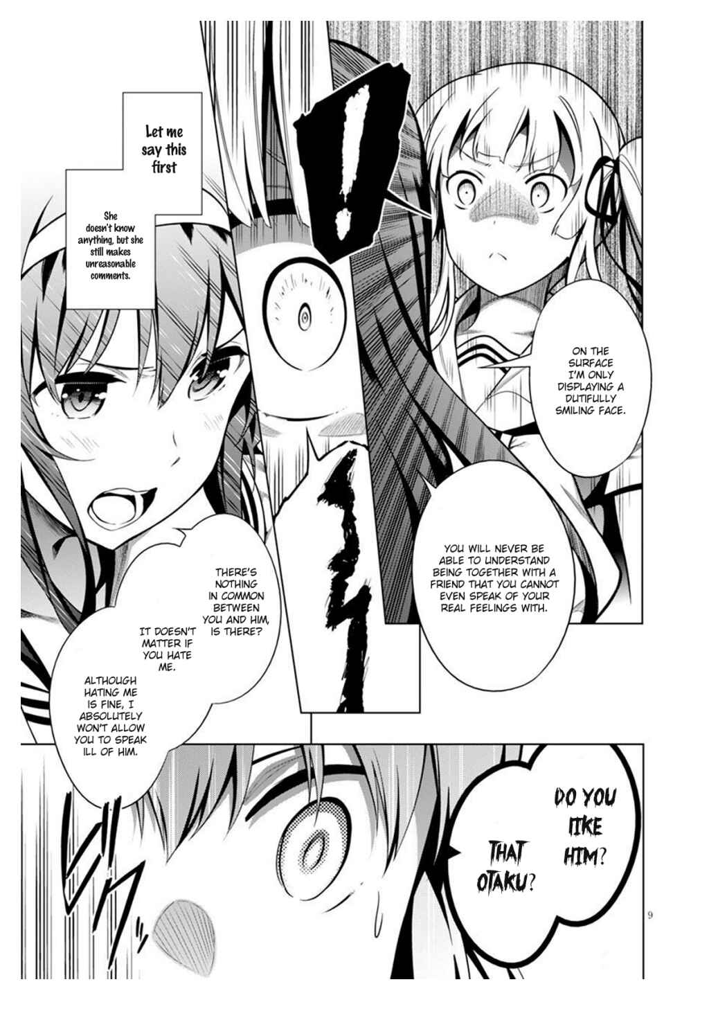 Page 9 Chapter 2 Saenai Kanojo (Heroine) no Sodatekata - Girls Side