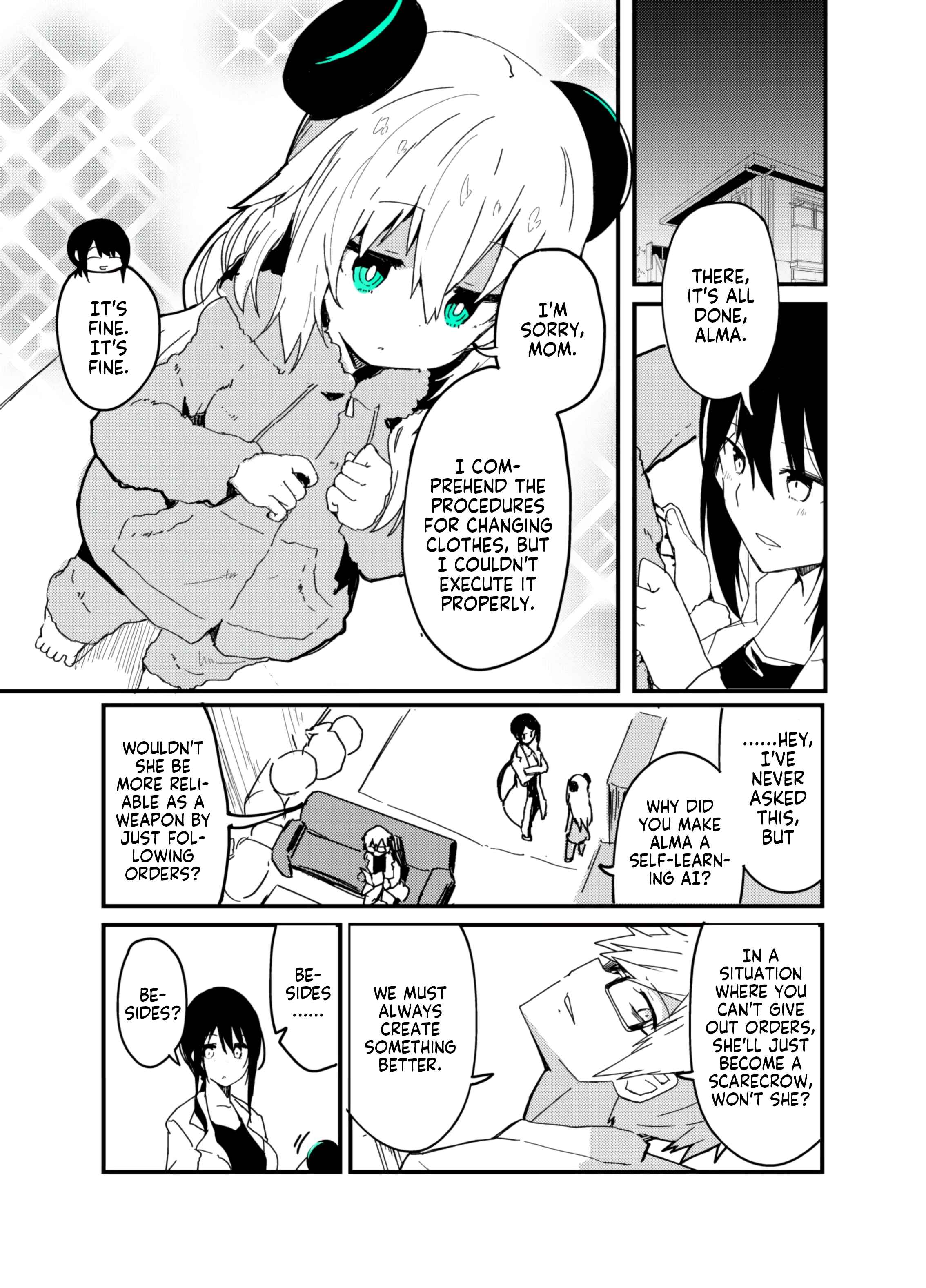 Page 1 Chapter 3 A Manga Where Genius Scientists Have Created The Greatest Robot Ever