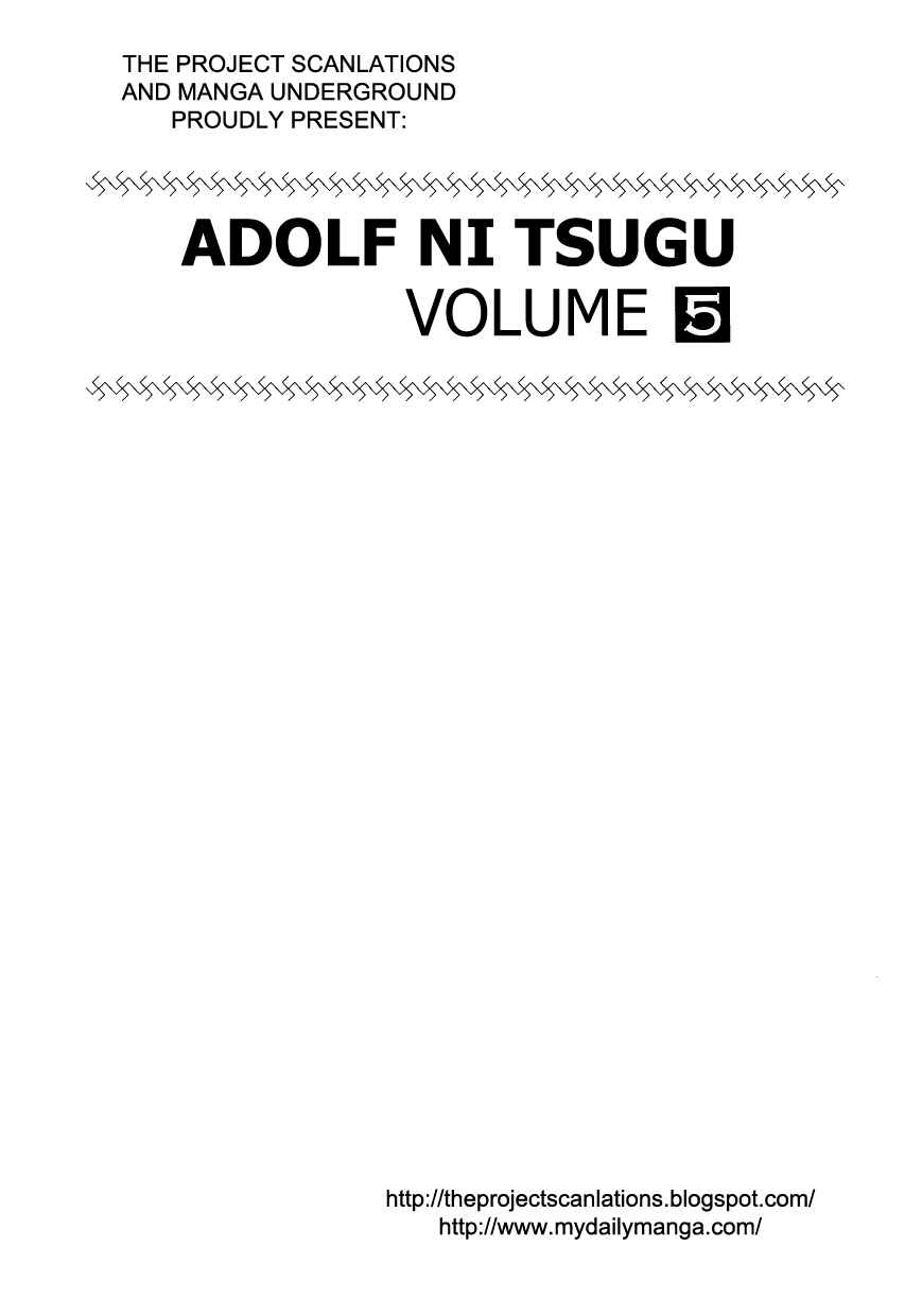 Page 3 Chapter 28 Message to Adolf