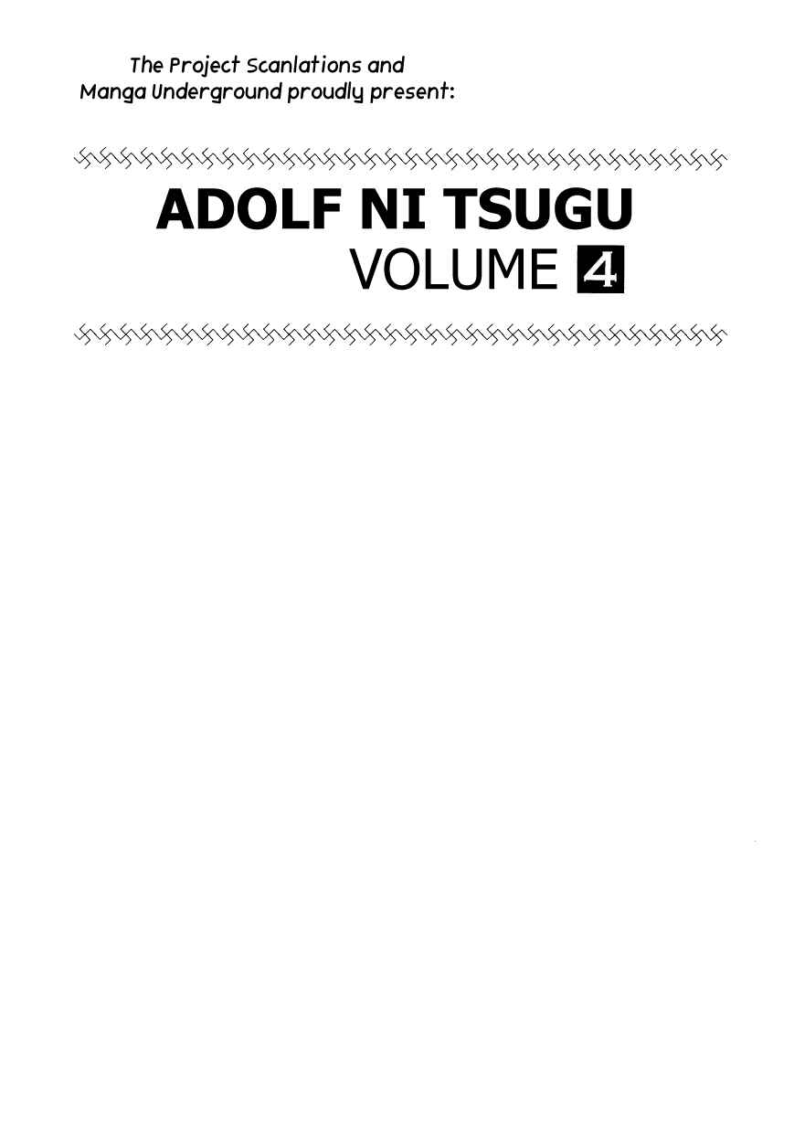 Page 3 Chapter 21 Message to Adolf