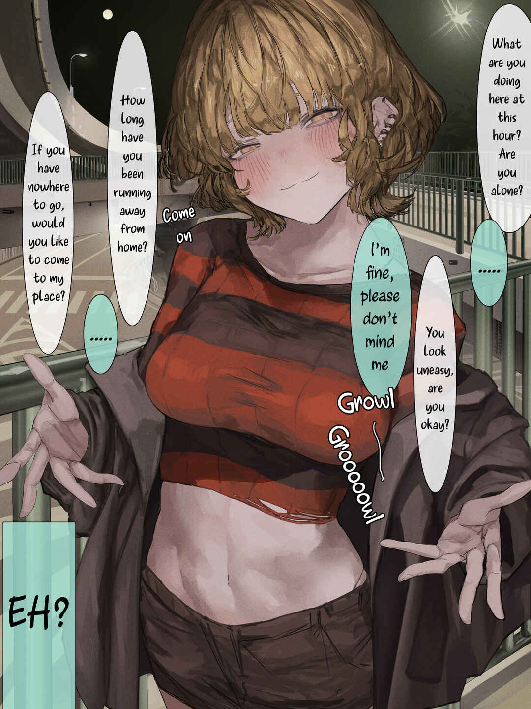 Page 1 Chapter 1 Iede Shite Onee-san ni Hirowareru Hanashi