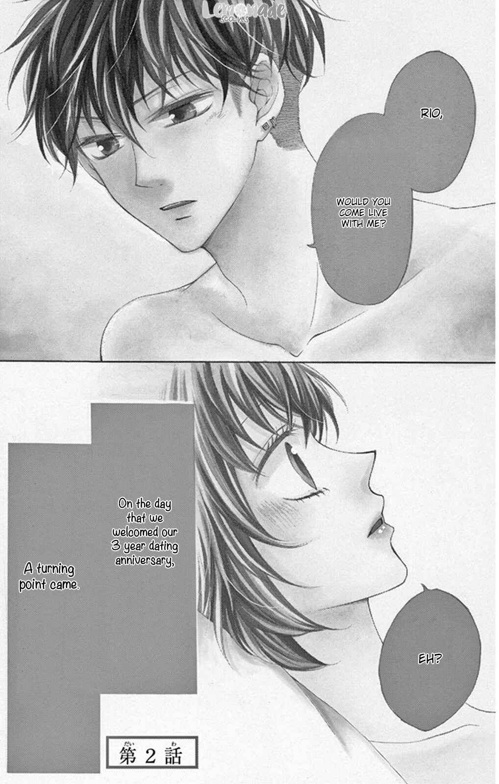 Page 2 Chapter 2 Kuyashii Kedo Kimi ga Suki