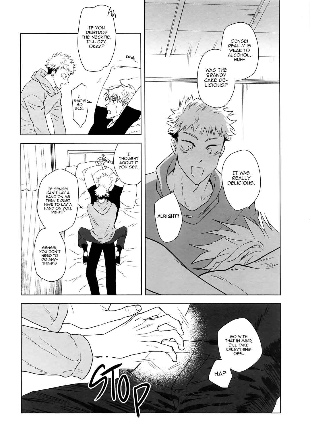 Page 9 Chapter Unknown_d03a Jujutsu Kaisen - WAKARASE (Doujinshi)