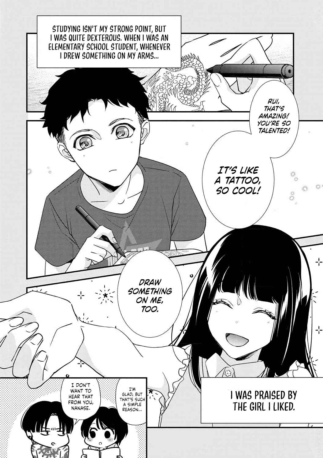 Page 35 Chapter 1 Sumi-iri Osananajimi no Sokubaku ga Tsurai