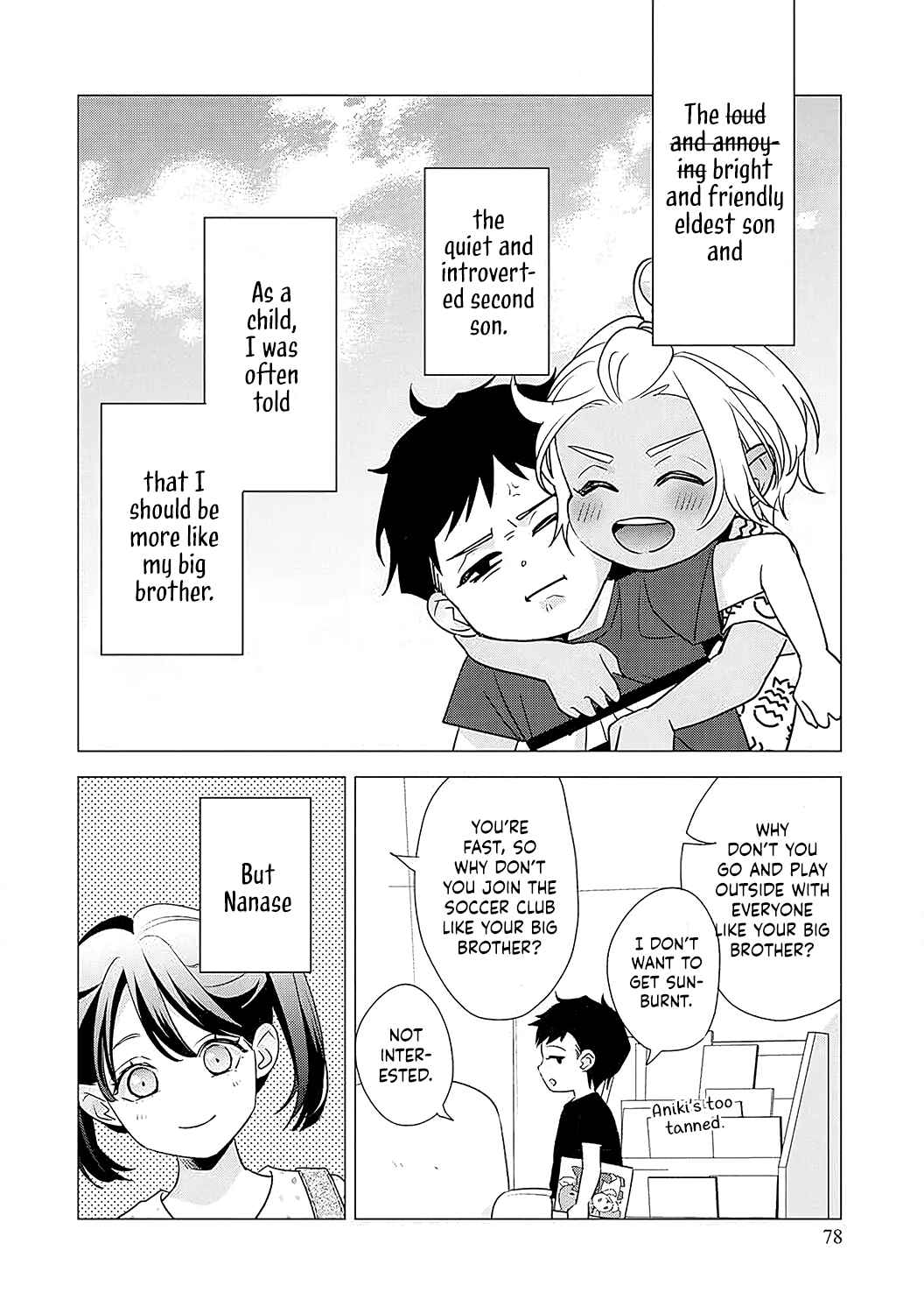 Page 6 Chapter 4 Sumi-iri Osananajimi no Sokubaku ga Tsurai