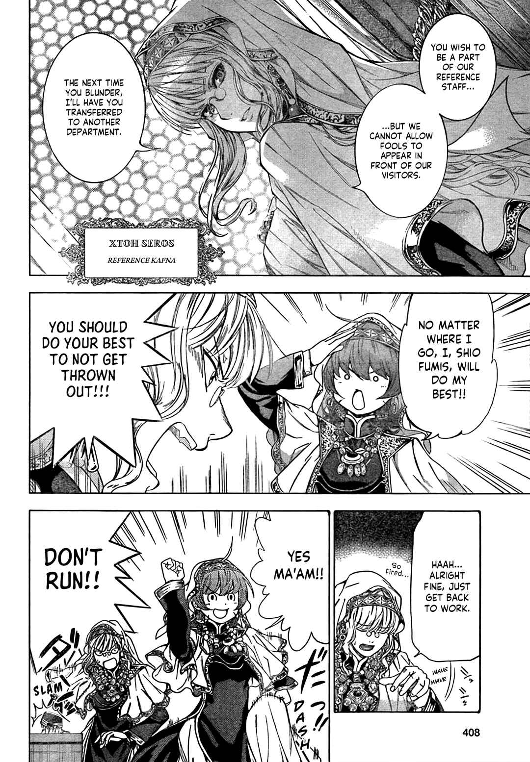 Page 6 Chapter Unknown_6847 Toshokan no Minarai Shisho