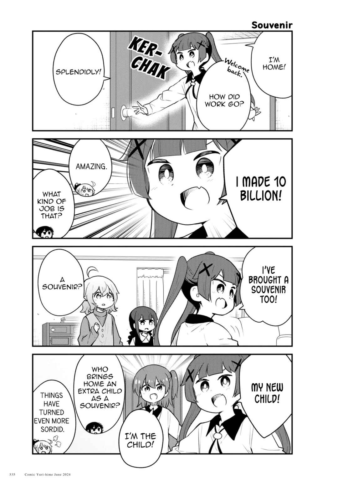 Page 9 Chapter 119 Watashi ni Tenshi ga Maiorita!