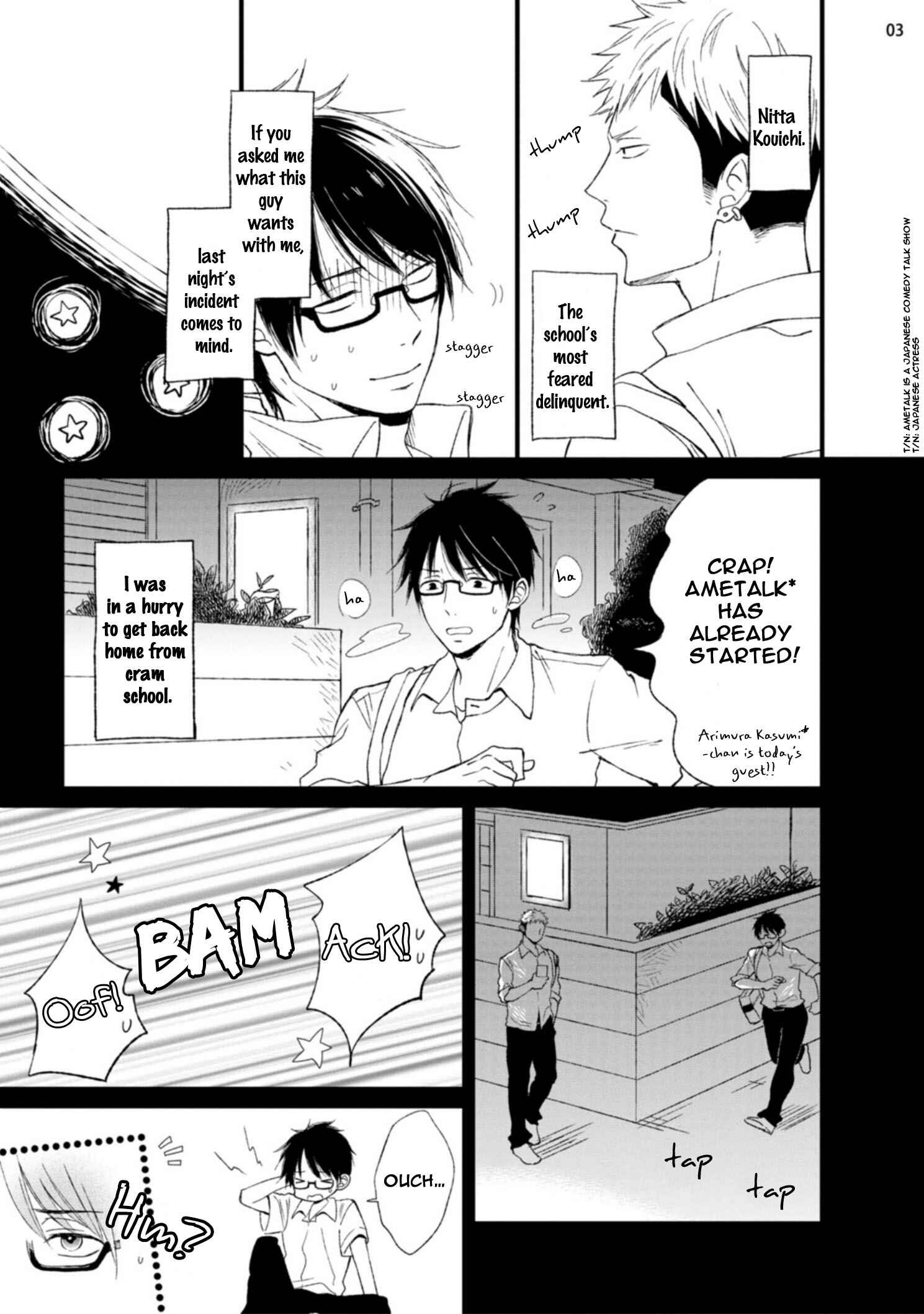 Page 6 Chapter 1 Nitta-kun Chuuihou