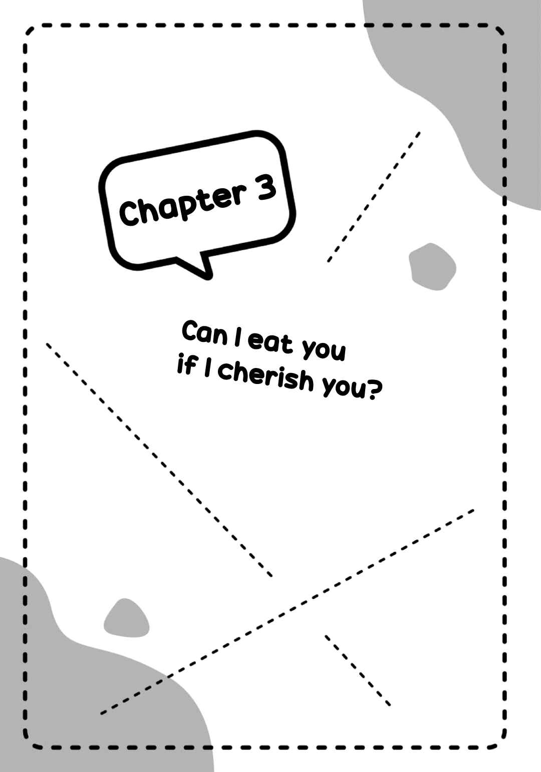 Page 3 Chapter 3 Daiji ni Suru Kara Tabete Ii