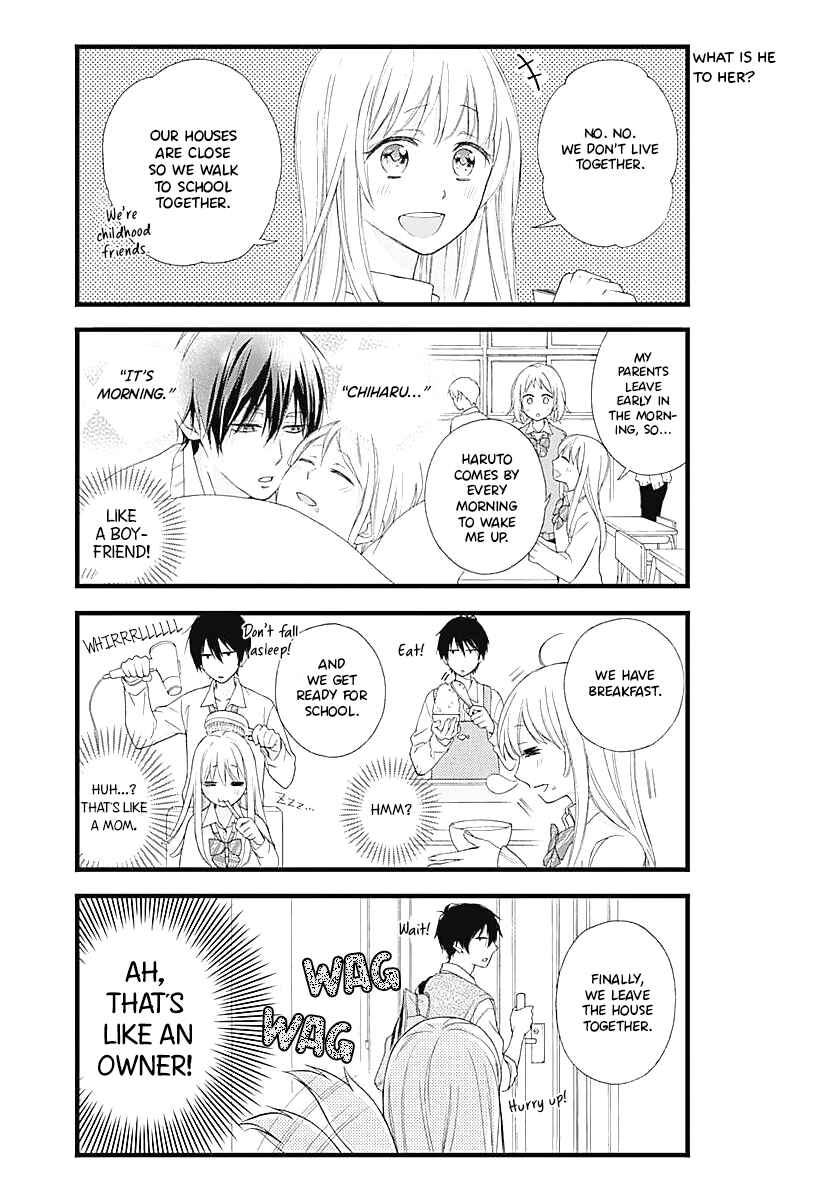 Page 4 Chapter 3 Haruto-kun to Chiharu-chan ga Jirettai