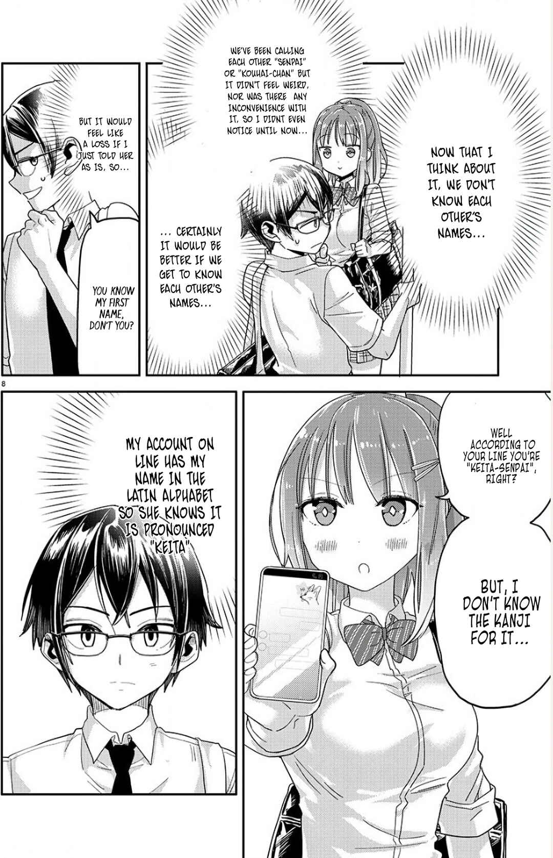 Page 8 Chapter 4 100 Things I Didn’t Know About My Senpai