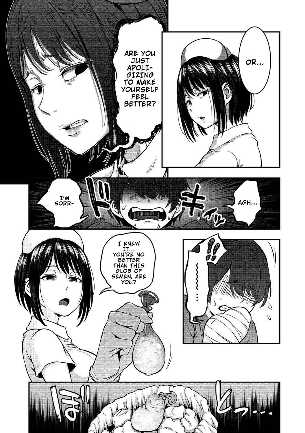 Page 24 Chapter 1.1 Sakusei Byoutou ~Seikaku Saiaku no Nurse shika Inai Byouin de Shasei Kanri Seikatsu~