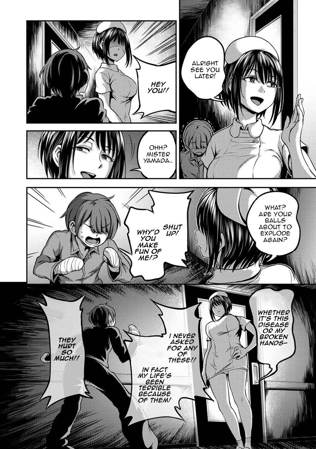 Page 21 Chapter 1.2 Sakusei Byoutou ~Seikaku Saiaku no Nurse shika Inai Byouin de Shasei Kanri Seikatsu~
