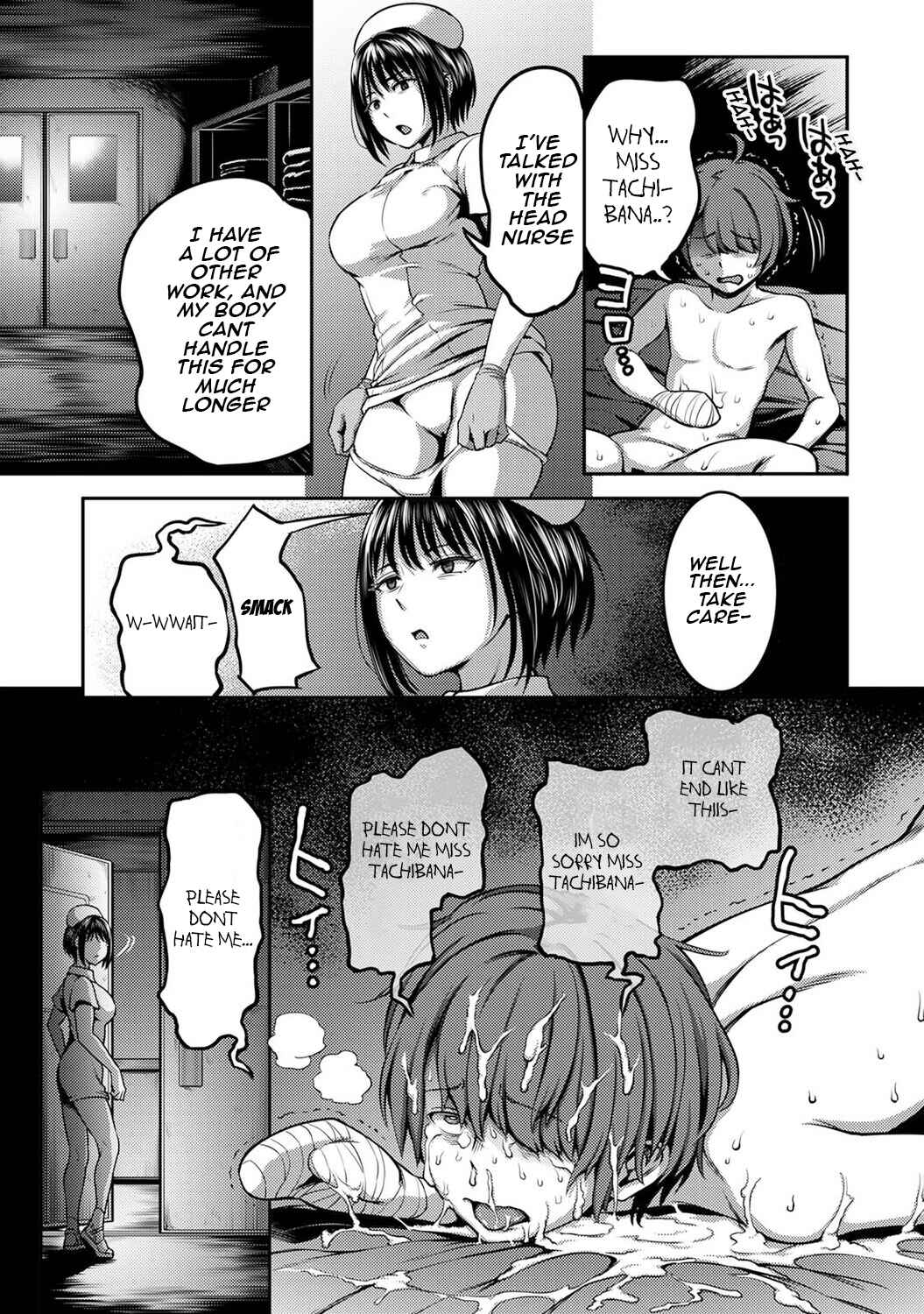 Page 34 Chapter 1.2 Sakusei Byoutou ~Seikaku Saiaku no Nurse shika Inai Byouin de Shasei Kanri Seikatsu~