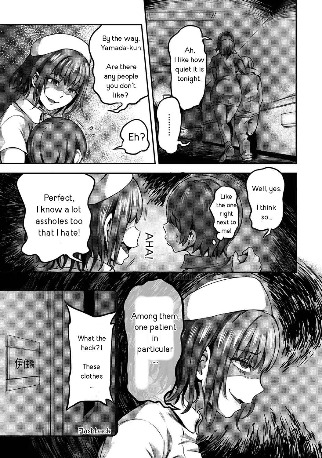 Page 18 Chapter 2.1 Sakusei Byoutou ~Seikaku Saiaku no Nurse shika Inai Byouin de Shasei Kanri Seikatsu~