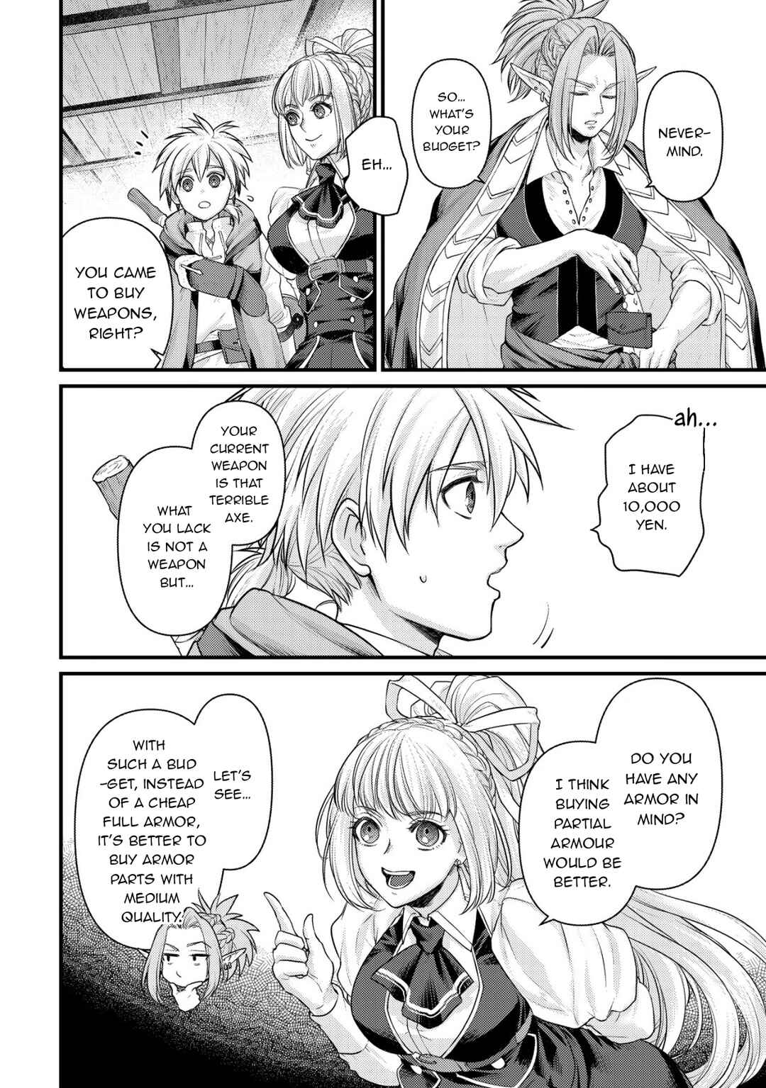 Page 16 Chapter 4 Kikori no Isekai Tan ~Tensei shita Shounen wa, Ono 1-pon de Nariagaru~