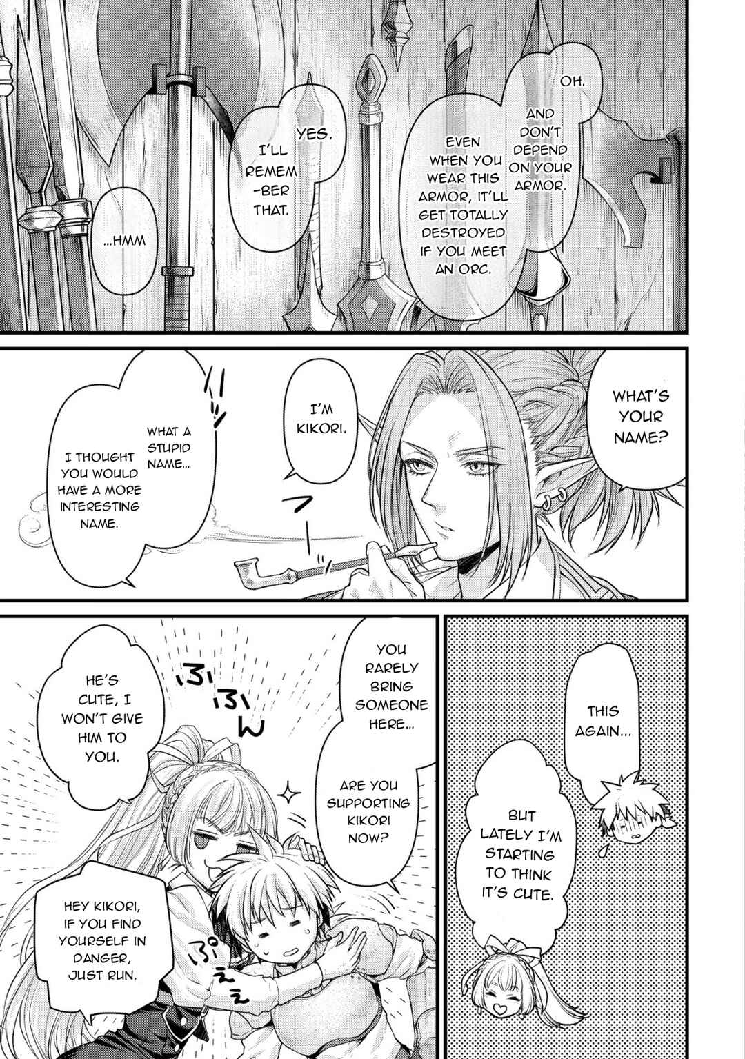 Page 19 Chapter 4 Kikori no Isekai Tan ~Tensei shita Shounen wa, Ono 1-pon de Nariagaru~