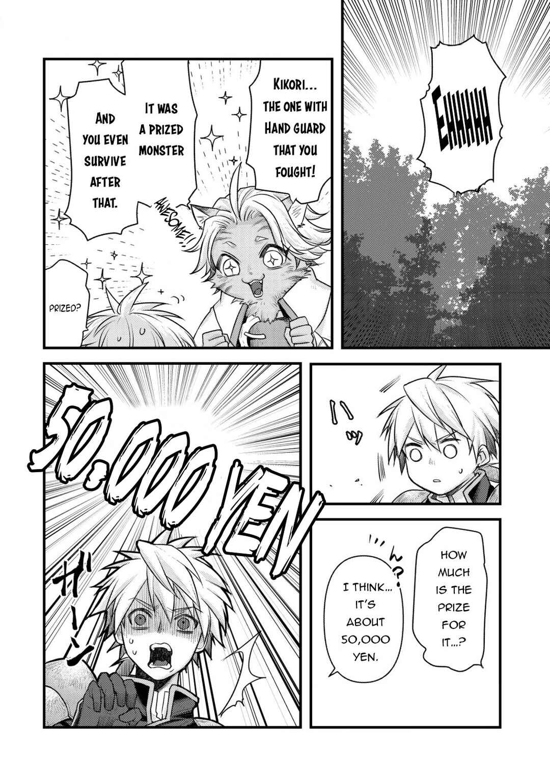 Page 12 Chapter 8 Kikori no Isekai Tan ~Tensei shita Shounen wa, Ono 1-pon de Nariagaru~