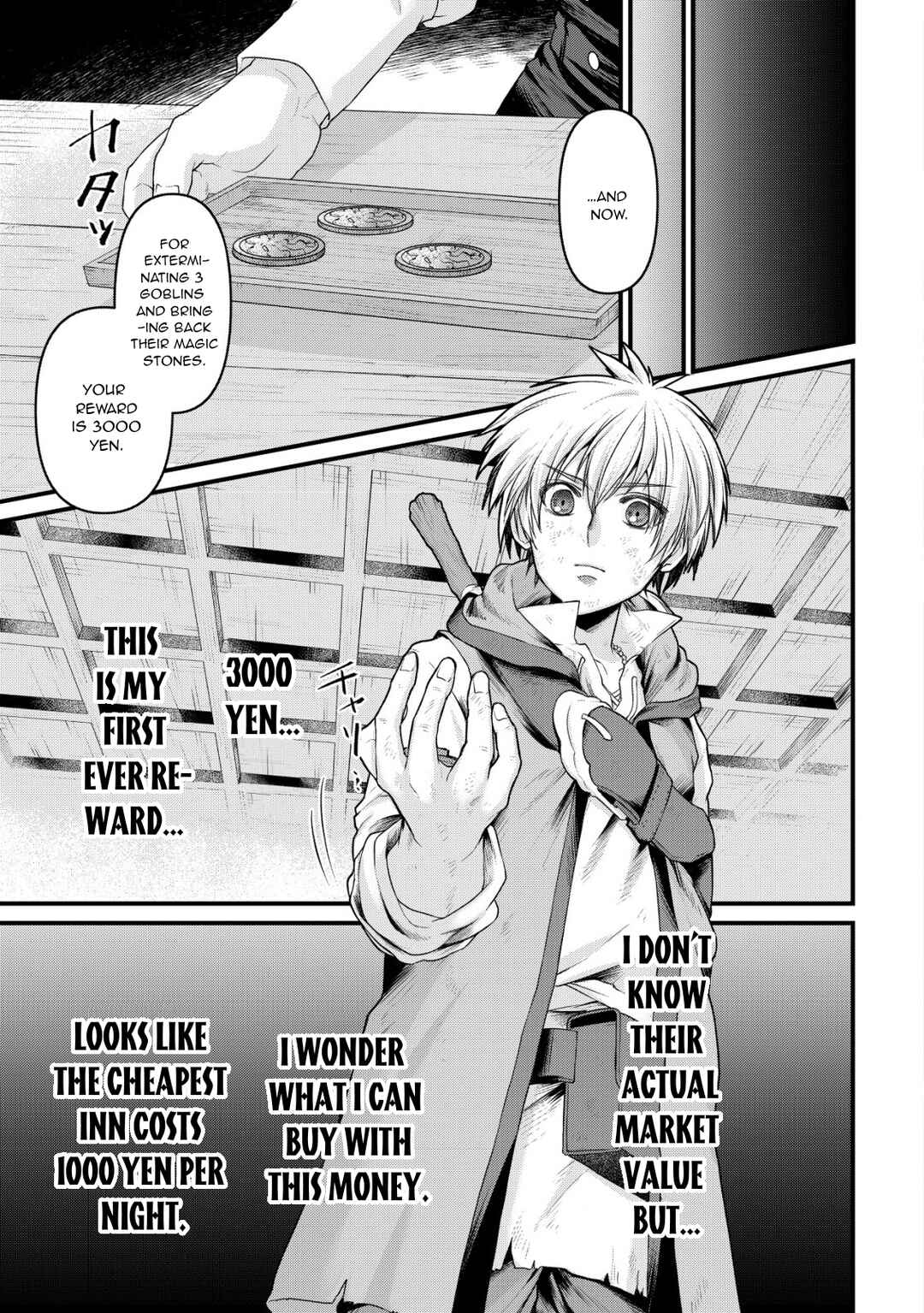 Page 3 Chapter 2 Kikori no Isekai Tan ~Tensei shita Shounen wa, Ono 1-pon de Nariagaru~