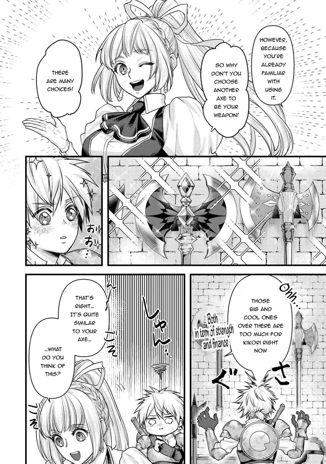 Page 14 Chapter 6 Kikori no Isekai Tan ~Tensei shita Shounen wa, Ono 1-pon de Nariagaru~