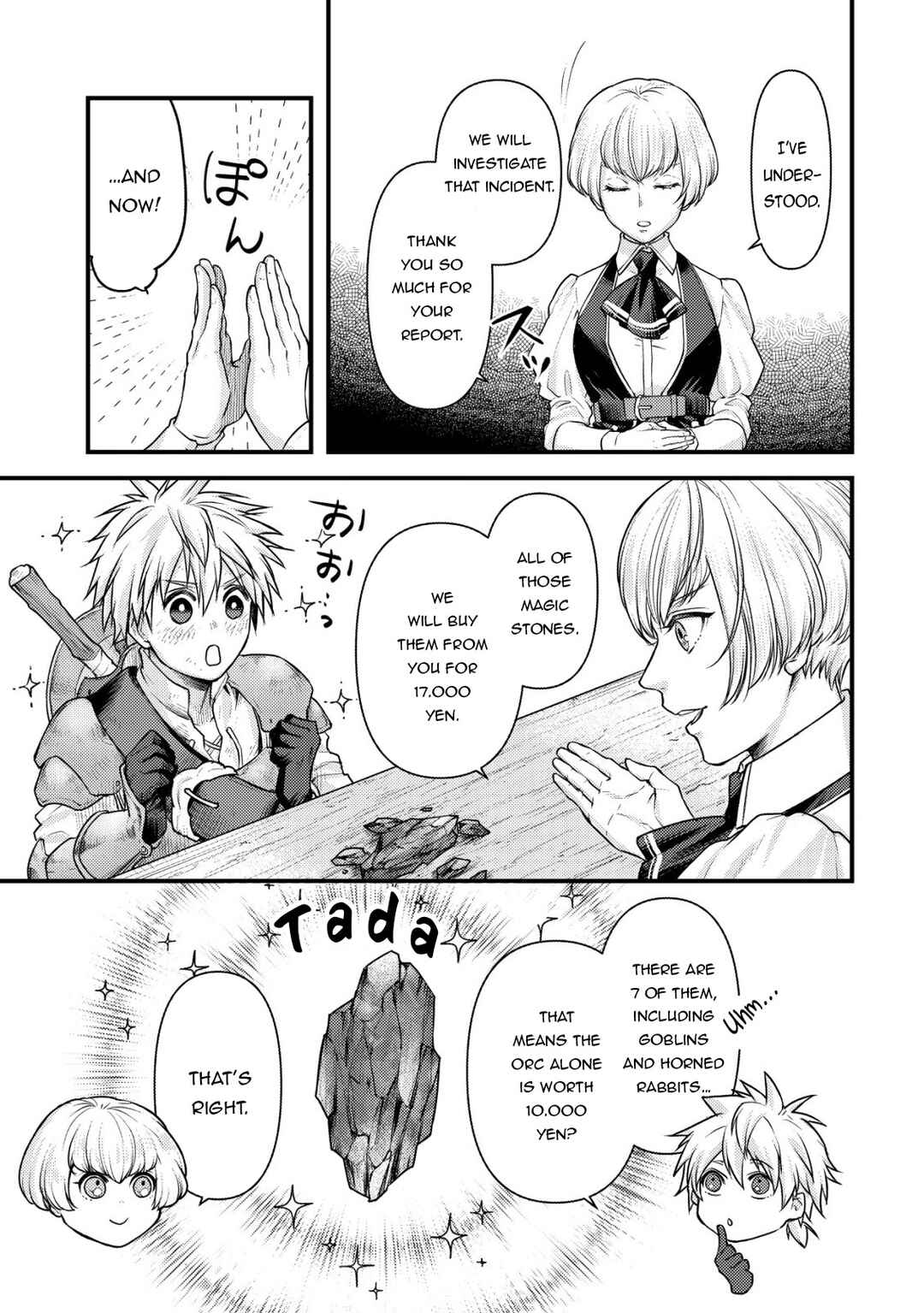 Page 7 Chapter 6 Kikori no Isekai Tan ~Tensei shita Shounen wa, Ono 1-pon de Nariagaru~