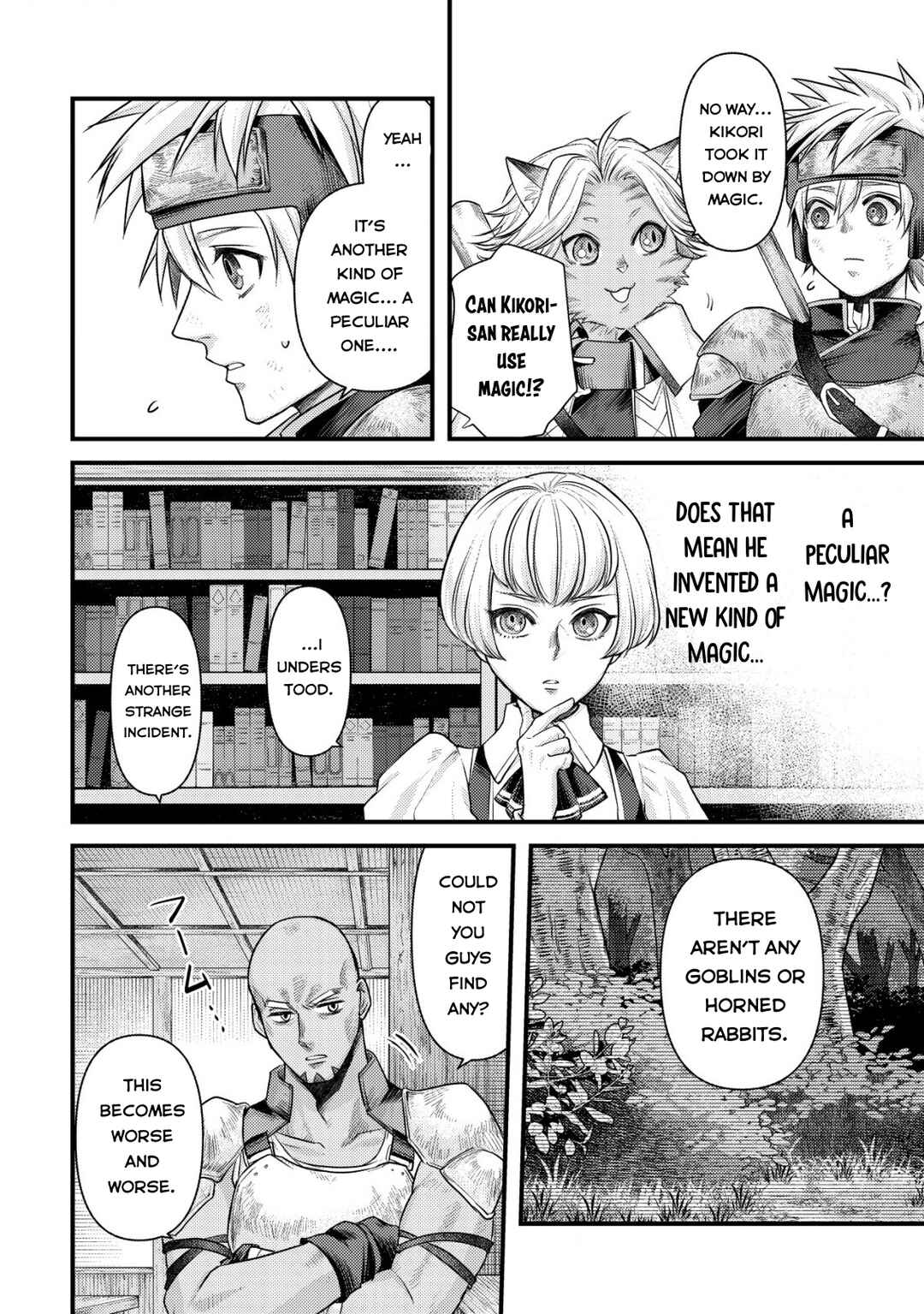 Page 34 Chapter 9 Kikori no Isekai Tan ~Tensei shita Shounen wa, Ono 1-pon de Nariagaru~