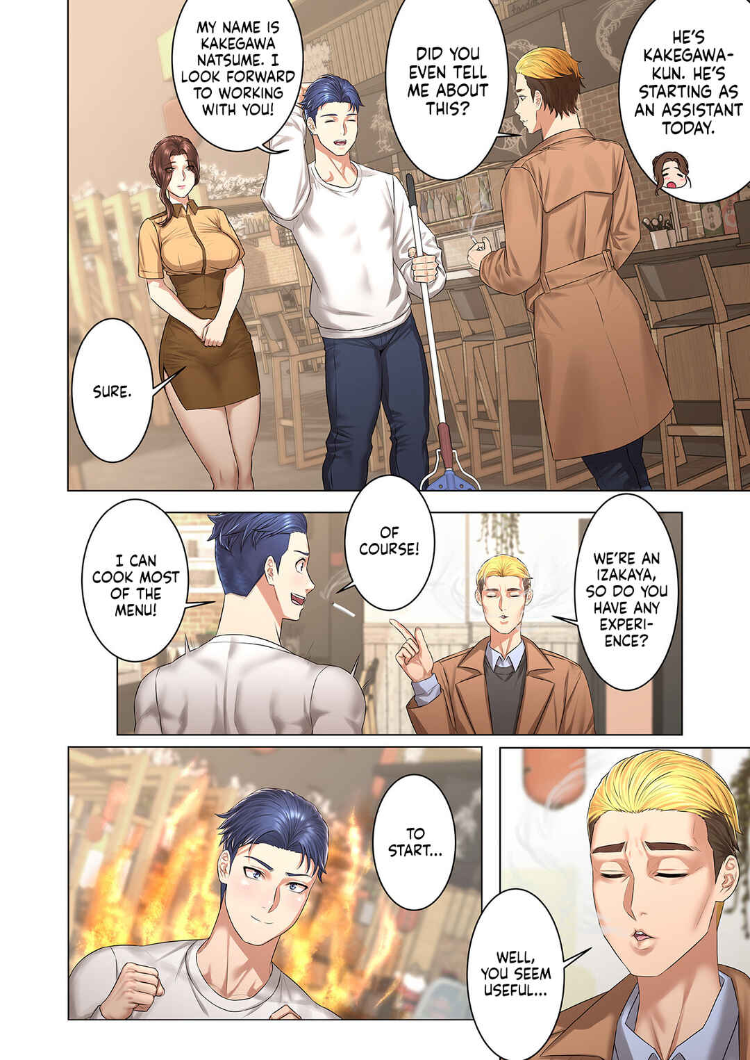 Page 15 Chapter 1 Umai Mise: Bijin Owner Shimai to Yaritsutsu Tsuburekake no Izakaya wo Ore ga Tatenaosu