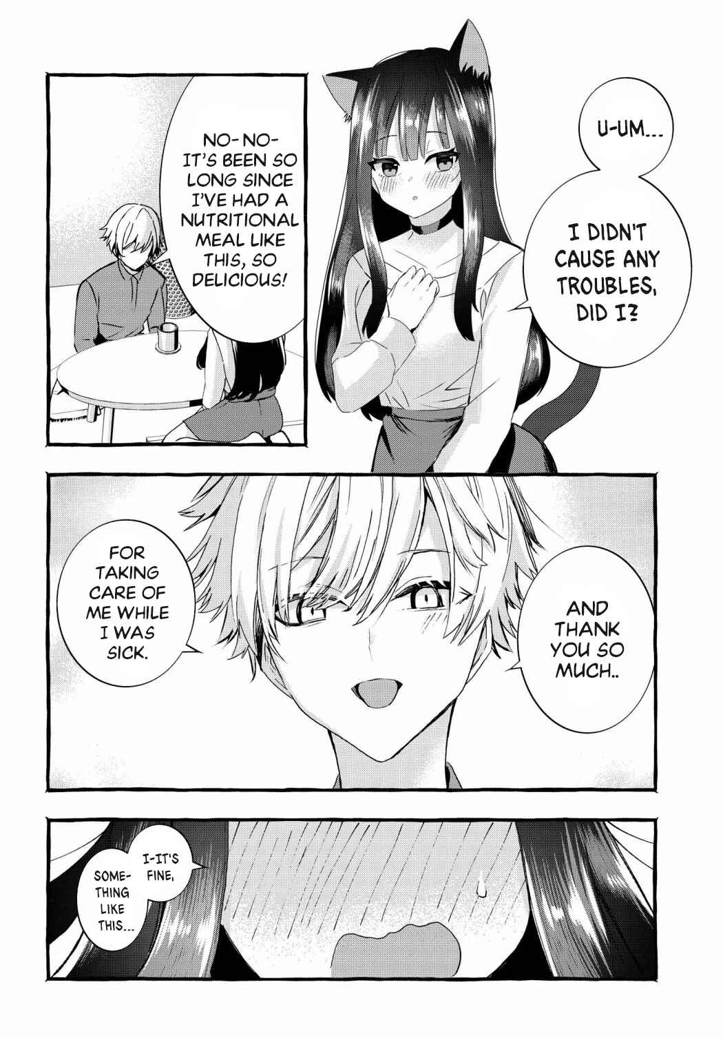 Page 6 Chapter 3 The Cold Beauty At School Became My Pet Cat