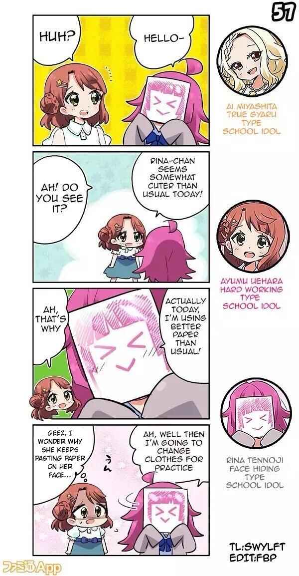 Page 1 Chapter 57 Love Live! School Idol Festival All Stars 4-koma: Famitsu