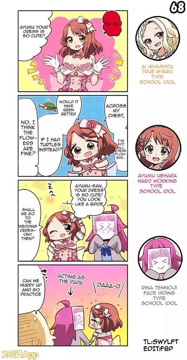 Page 1 Chapter 68 Love Live! School Idol Festival All Stars 4-koma: Famitsu