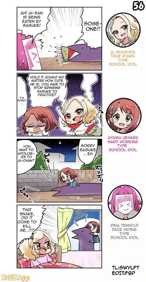 Page 1 Chapter 56 Love Live! School Idol Festival All Stars 4-koma: Famitsu