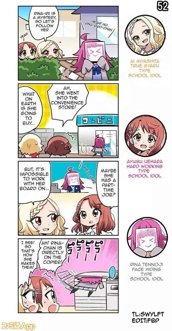 Page 1 Chapter 52 Love Live! School Idol Festival All Stars 4-koma: Famitsu