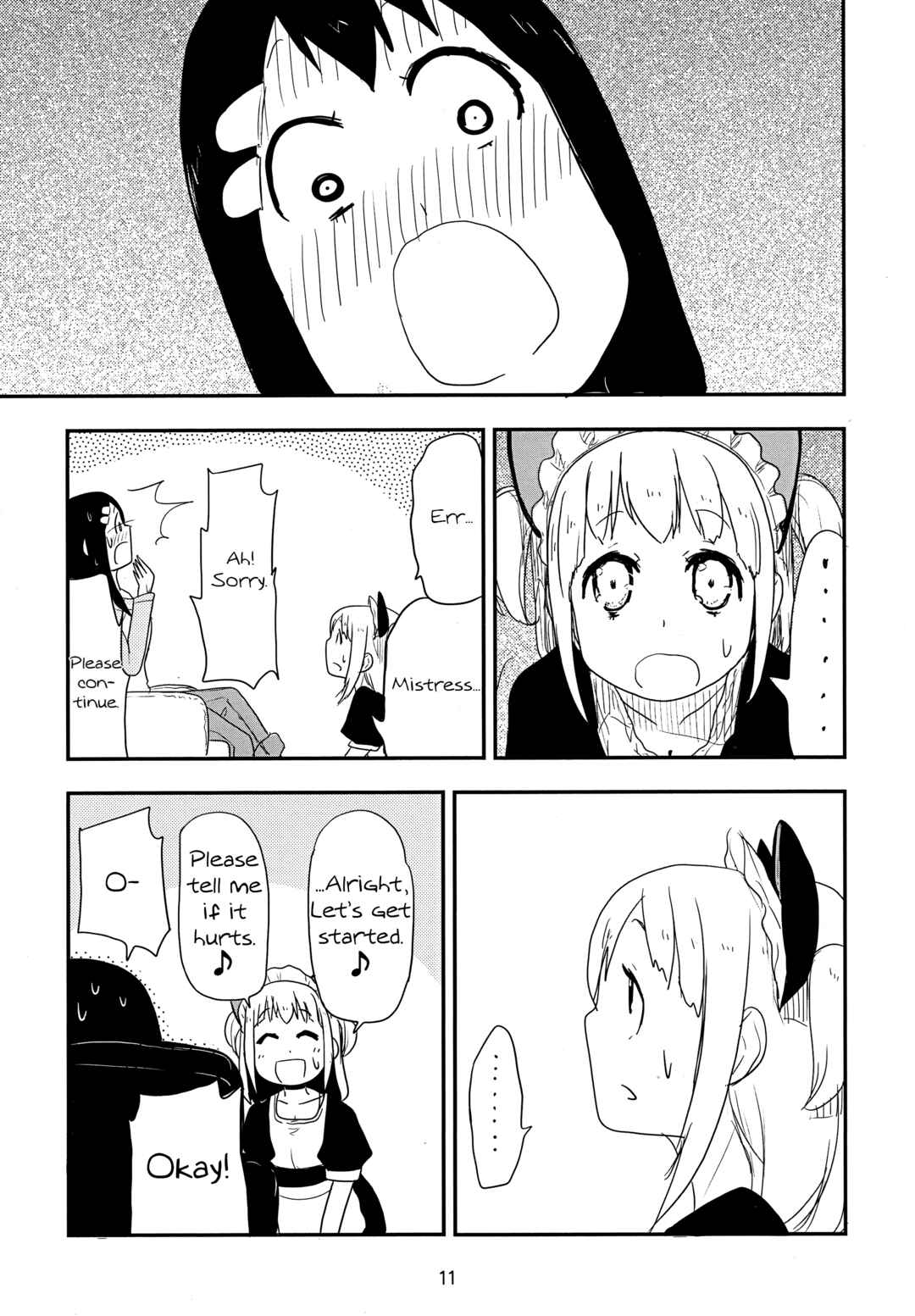 Page 10 Chapter Unknown_04a0 Nekogurui Minako-san Extra: Catgirl Maid Massage Parlour Meinyan