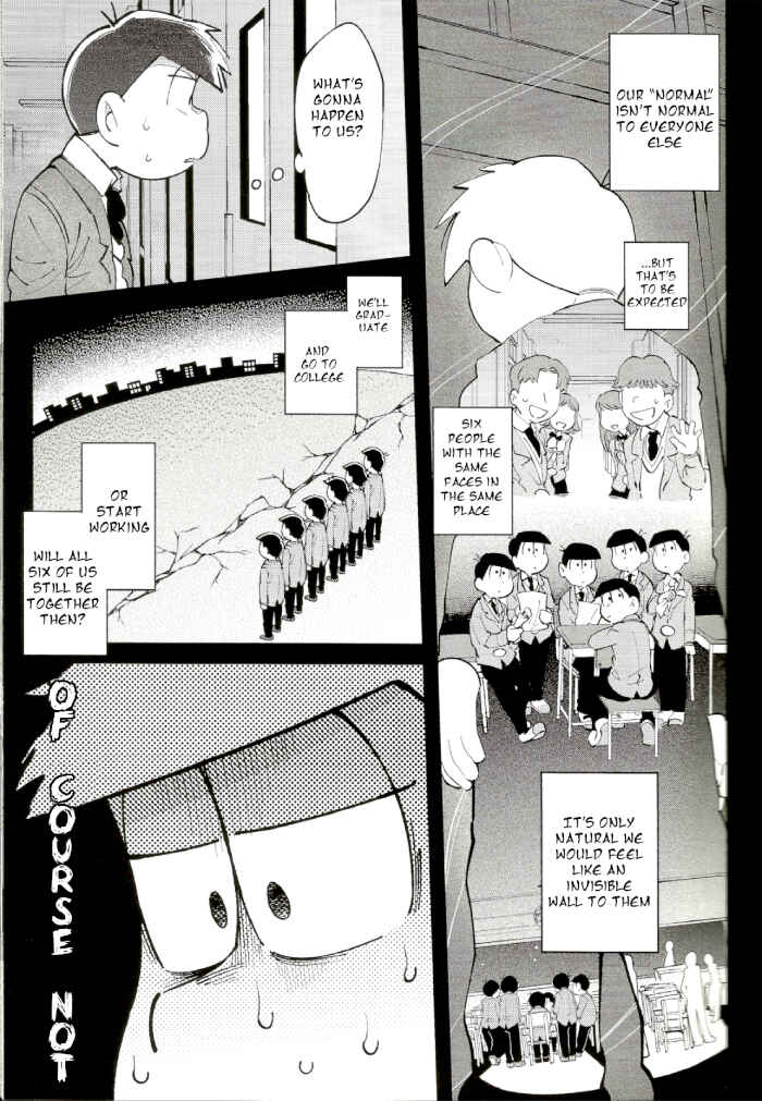 Page 28 Chapter Unknown_cf1f Osomatsu-san – Blue light effect ni miru bokutachi no mirai wa, (Doujinshi)