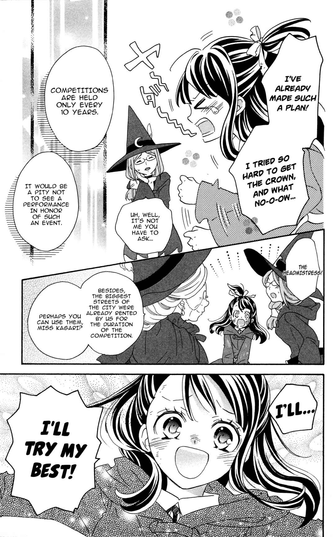 Page 11 Chapter 5 Little Witch Academia: Tsukiyo no Ōkan
