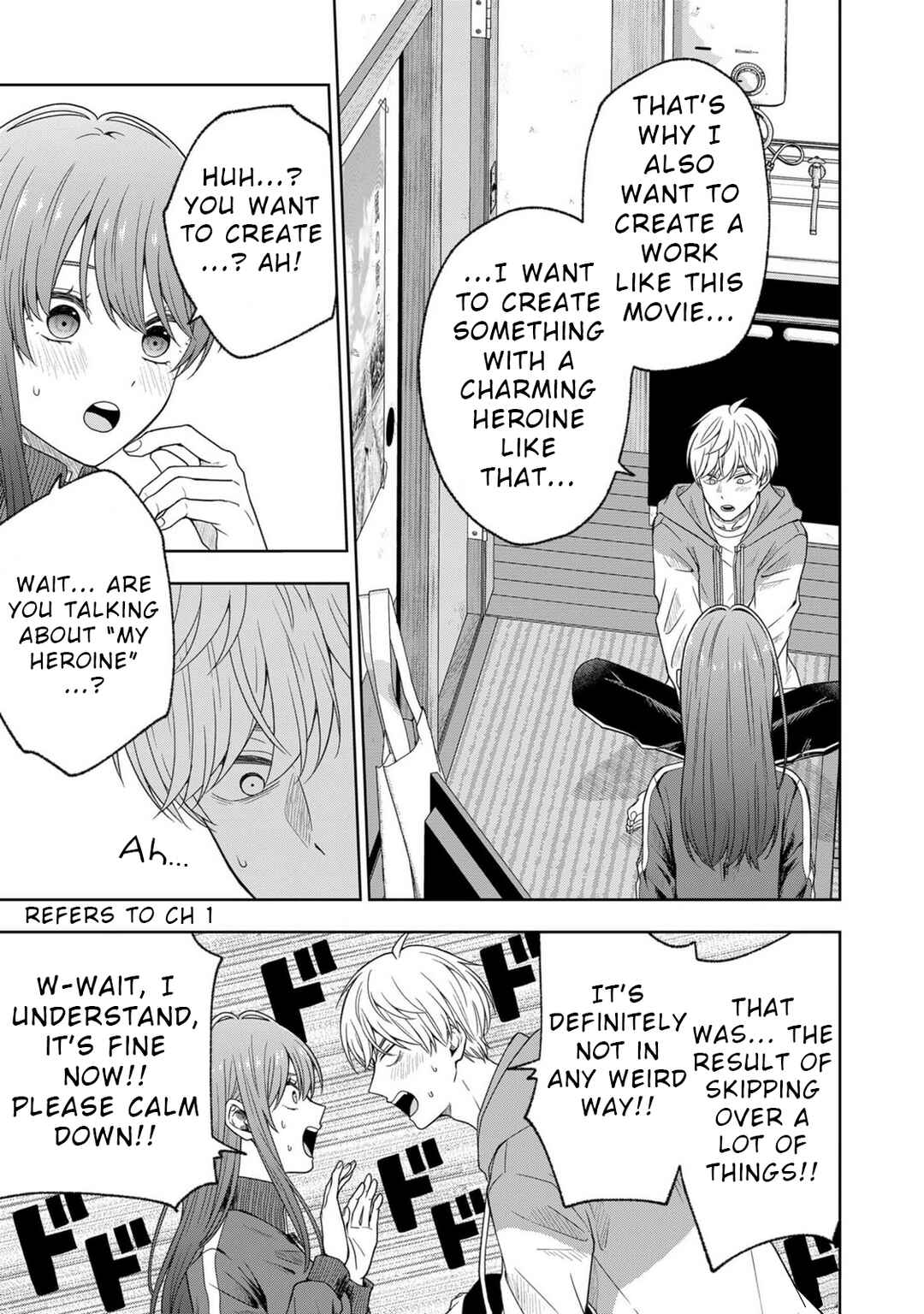 Page 8 Chapter 4 Hijiri-san wa Scenario-douri ni Ikanai