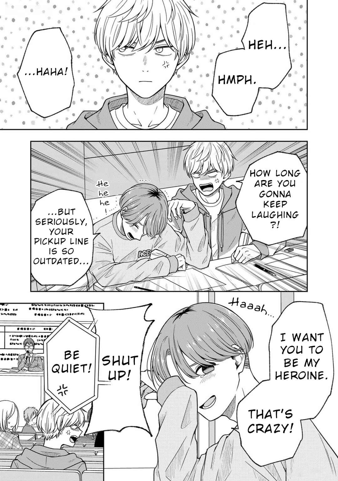 Page 8 Chapter 3 Hijiri-san wa Scenario-douri ni Ikanai